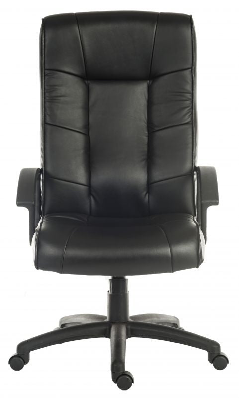 High Back Black Leather Executive Chair - GLOUCESTER